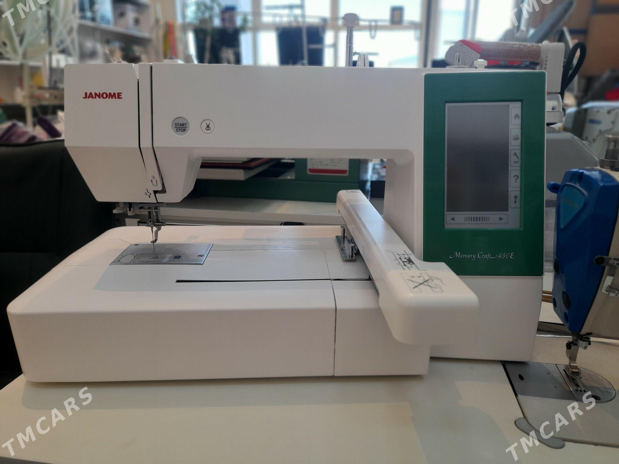 Janome 450e yaka masyn juki - Gurtly - img 2