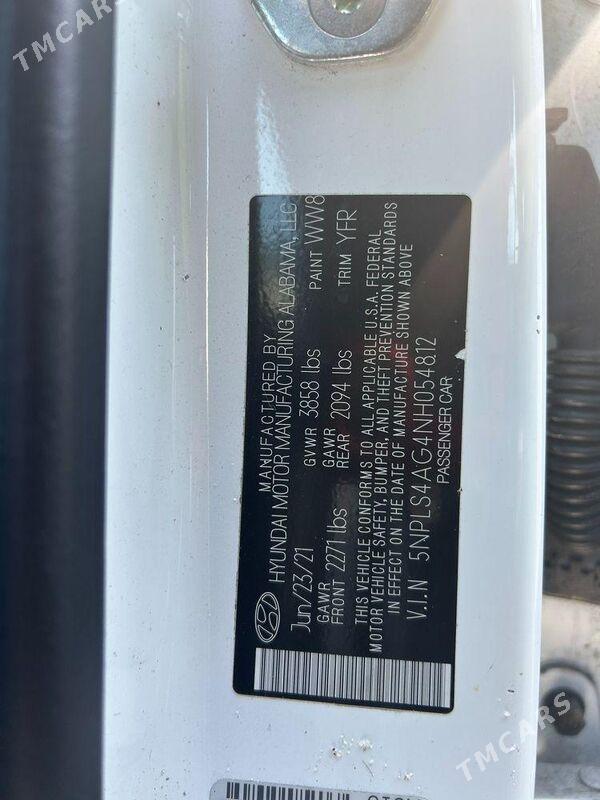 Hyundai Elantra 2021 - 205 000 TMT - Ашхабад - img 10