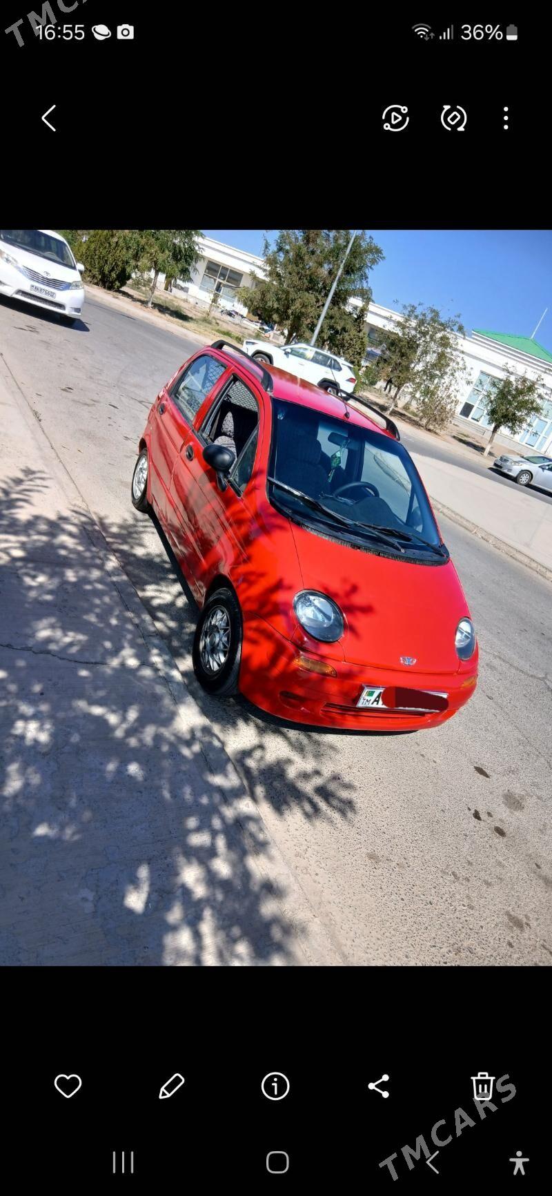 Daewoo Matiz 1999 - 35 000 TMT - Daşoguz - img 1