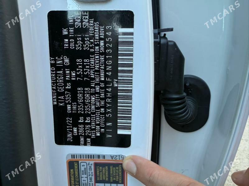 Kia Sorento 2022 - 435 000 TMT - Ашхабад - img 1