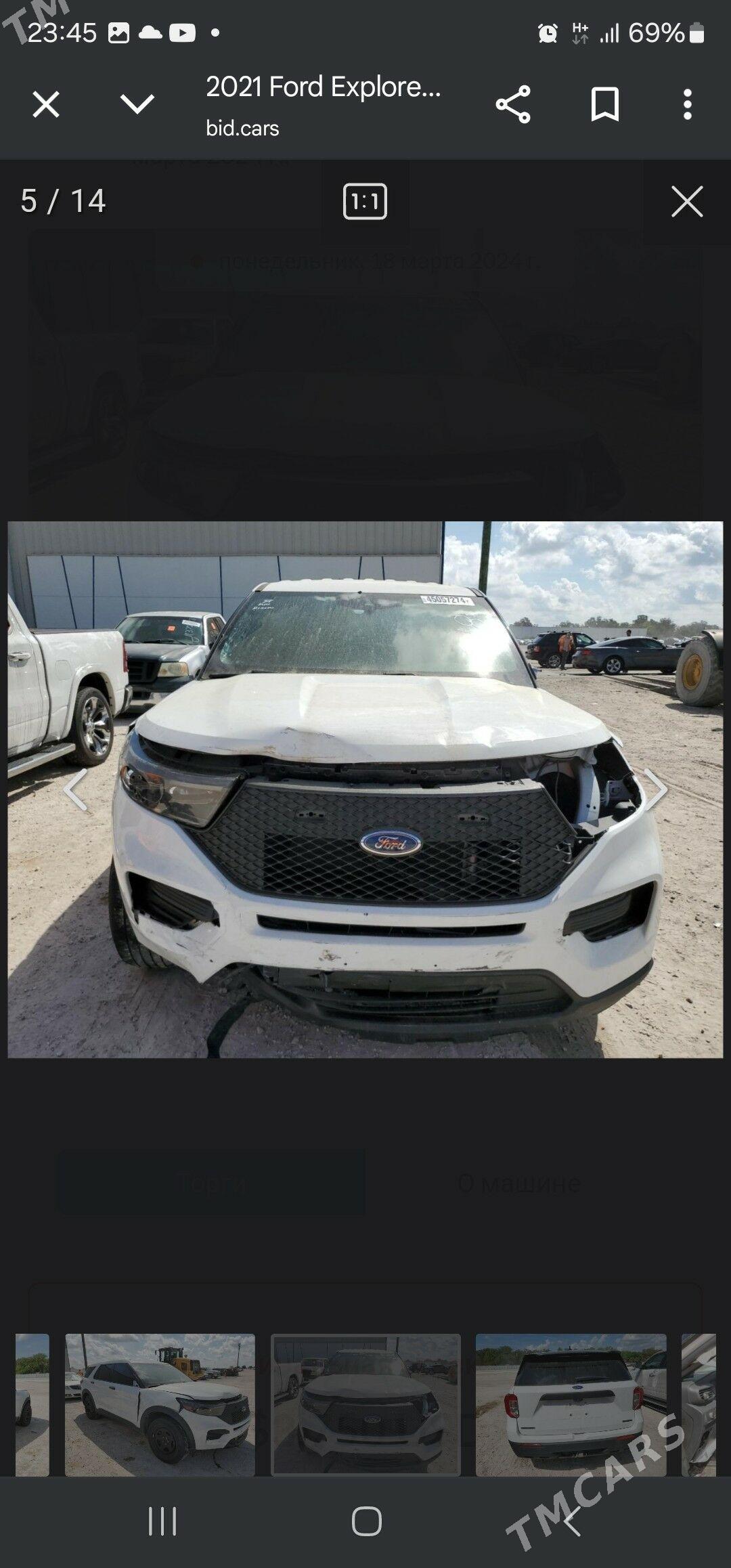 Ford Explorer 2021 - 365 000 TMT - Ашхабад - img 9