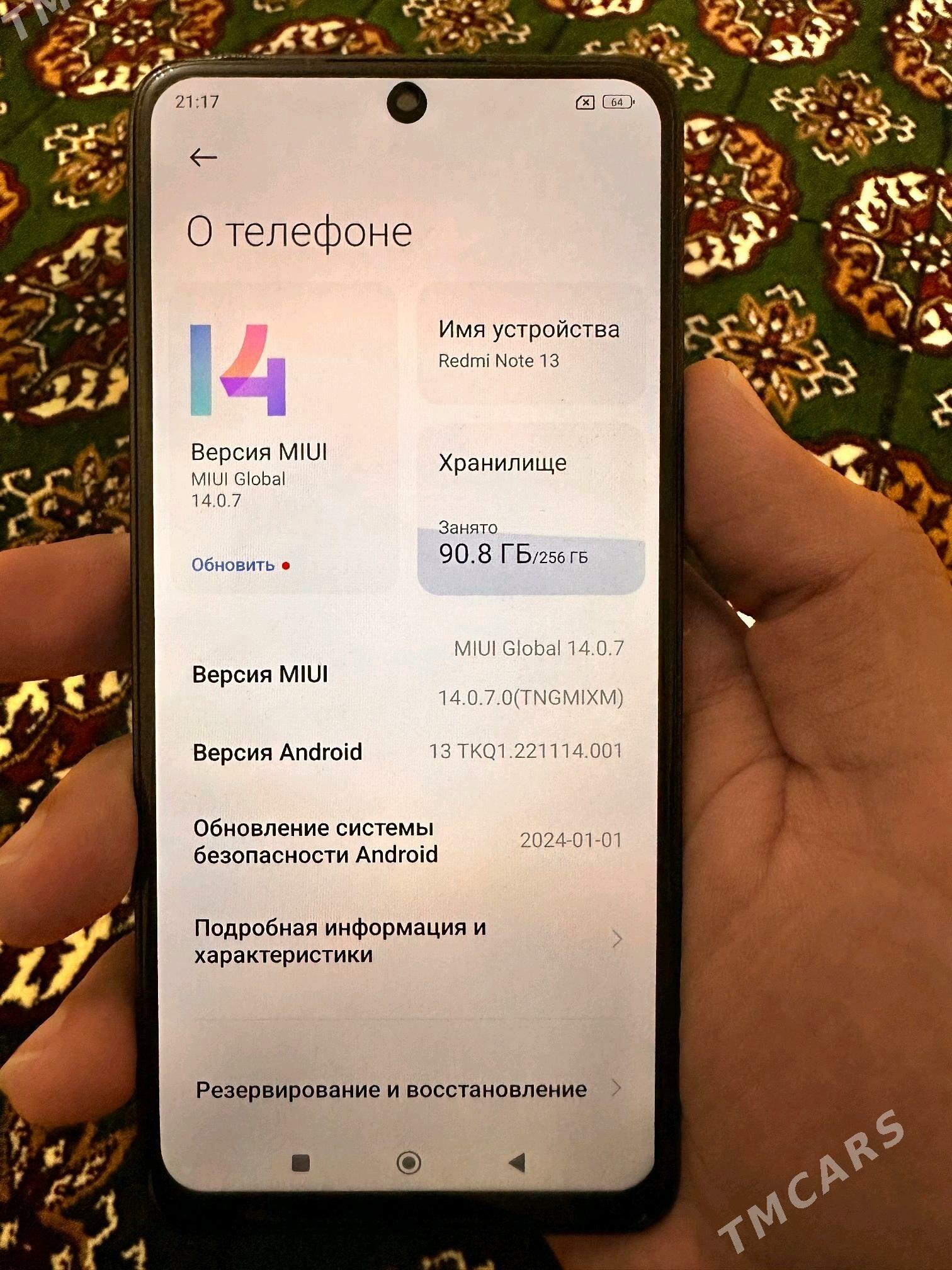 Redmi Note 13 8/256 - Ашхабад - img 10