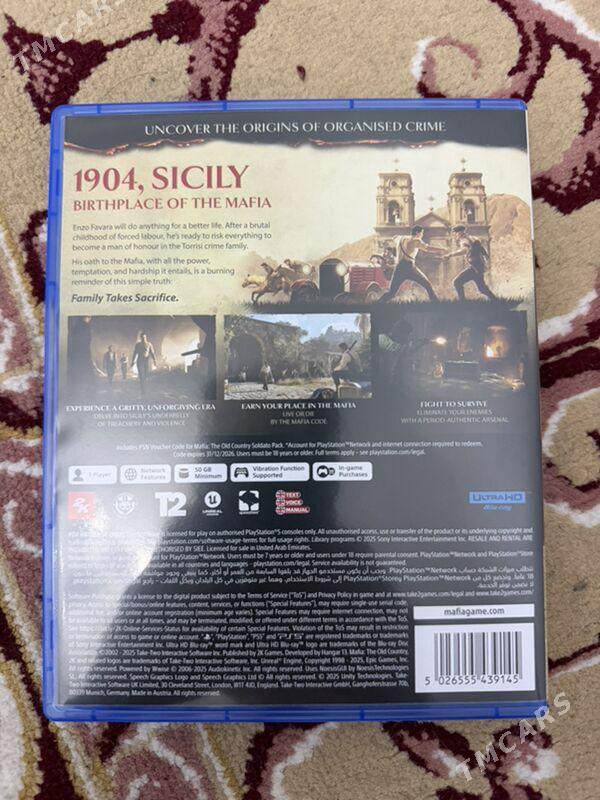 Mafia:the old country PS5/PS4 - Ашхабад - img 2