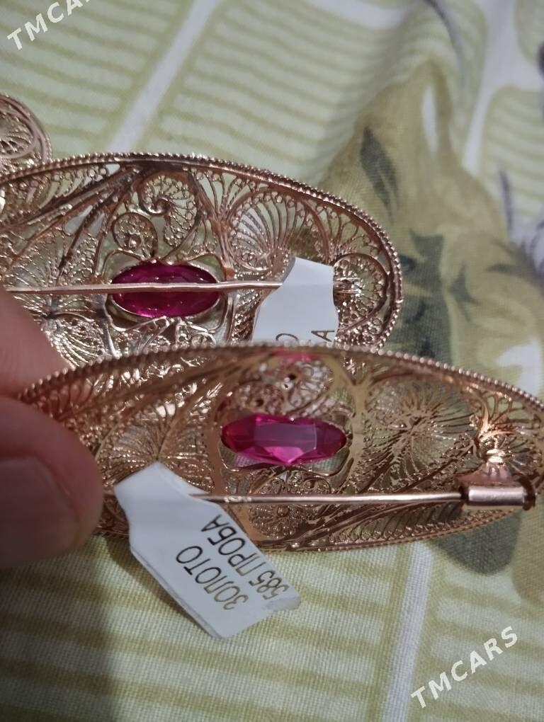 gyzyl broşka - Бузмеин - img 7