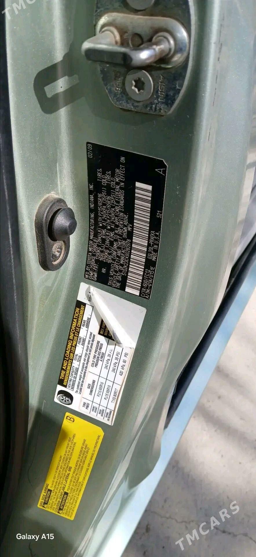 Toyota Sienna 2009 - 250 000 TMT - етр. Туркменбаши - img 4