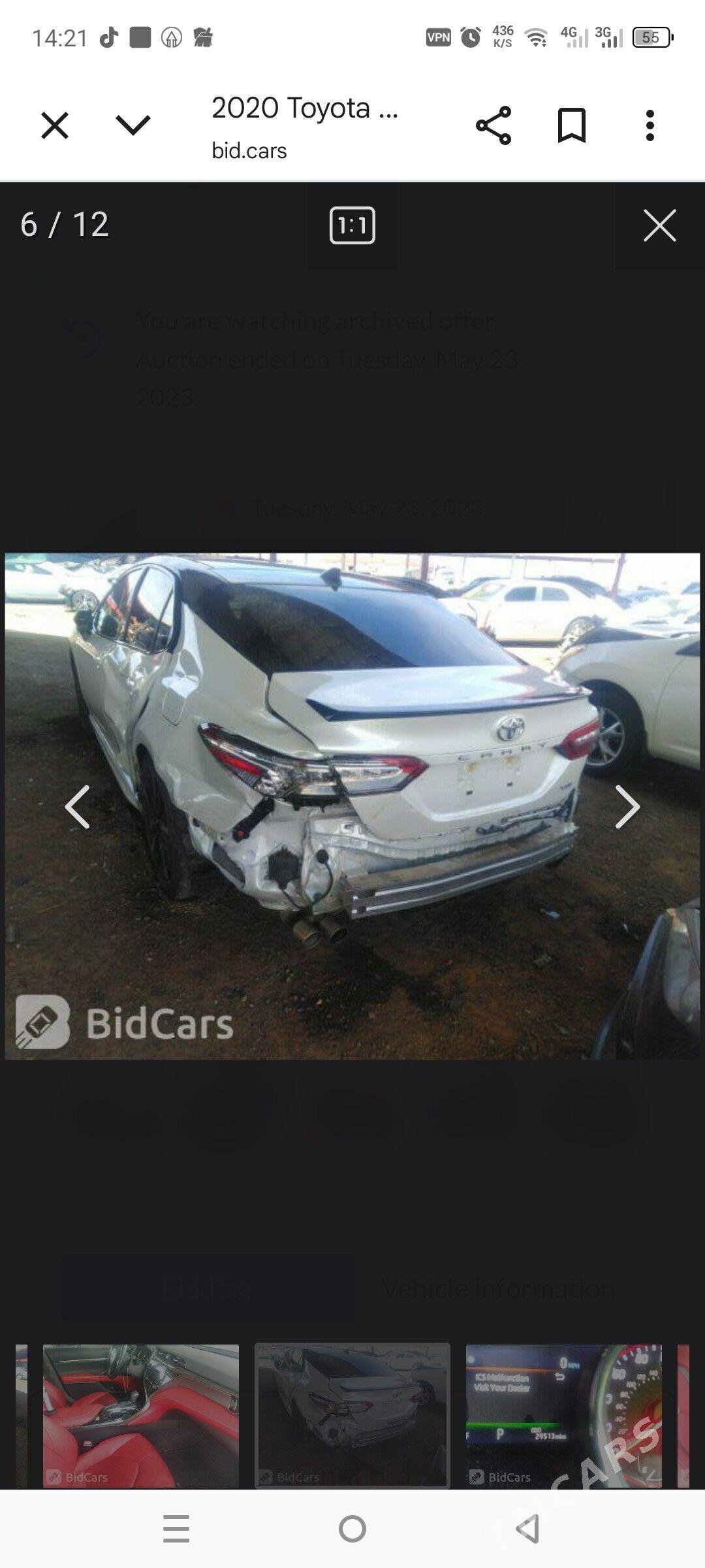 Toyota Camry 2020 - 400 000 TMT - Джебел - img 6