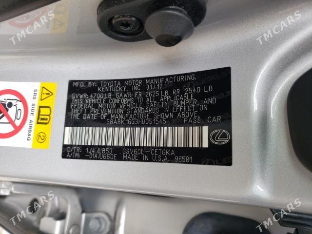 Lexus ES 350 2017 - 520 000 TMT - Ашхабад - img 7