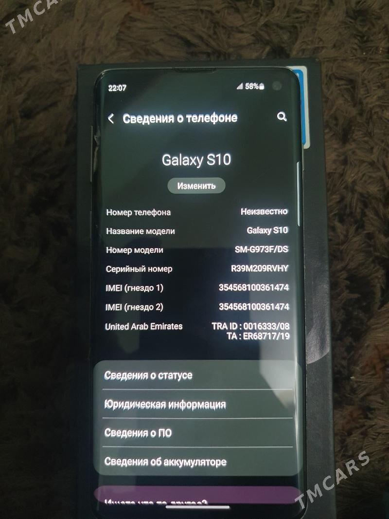 samsung s10 - Aşgabat - img 2