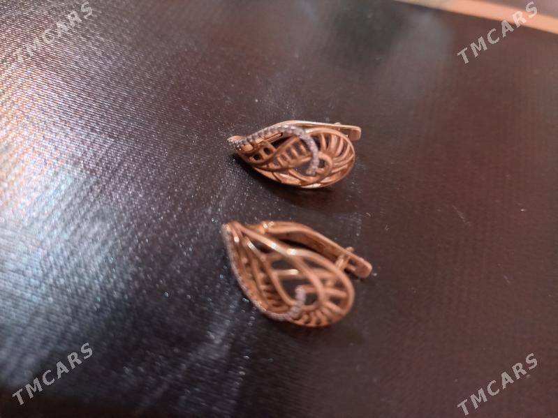 Золотые серьги - Büzmeýin GRES - img 3