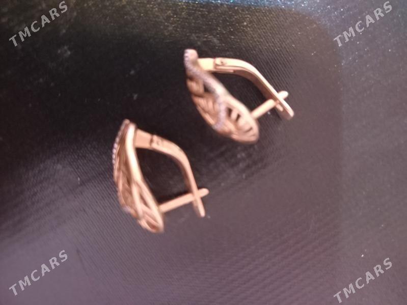 Золотые серьги - Büzmeýin GRES - img 2