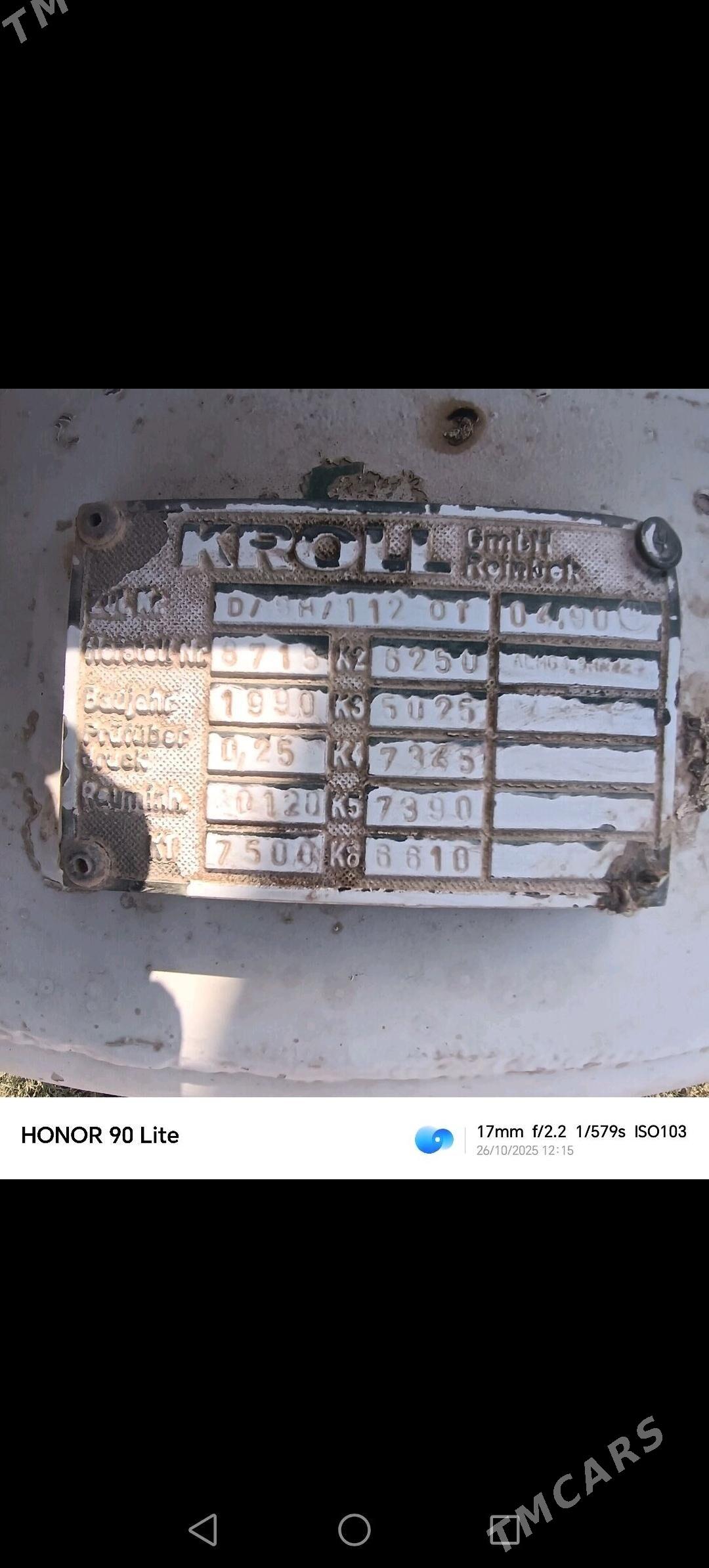 Kogel Euro Trailer 1990 - 150 000 TMT - Гумдаг - img 2