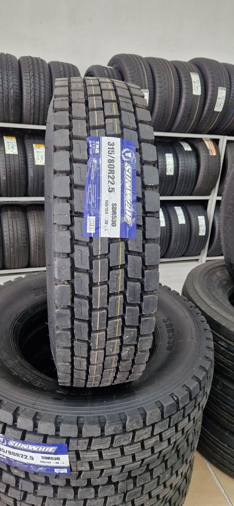 Teker Sunwide 315/80/22,5✅️ - Ak bugdaý etraby - img 2