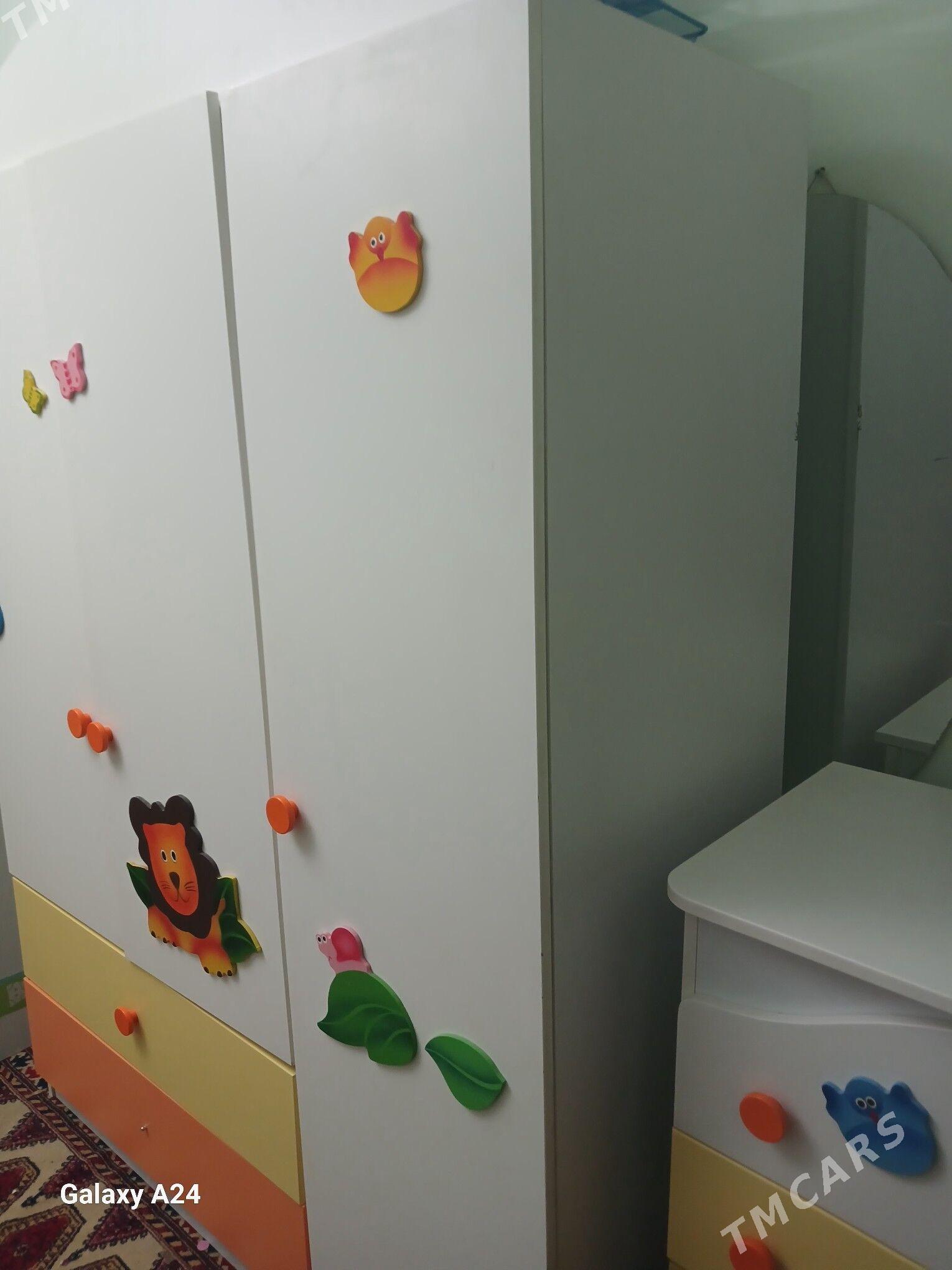 чага кроват шкаф гарнатур - Ak bugdaý etraby - img 5