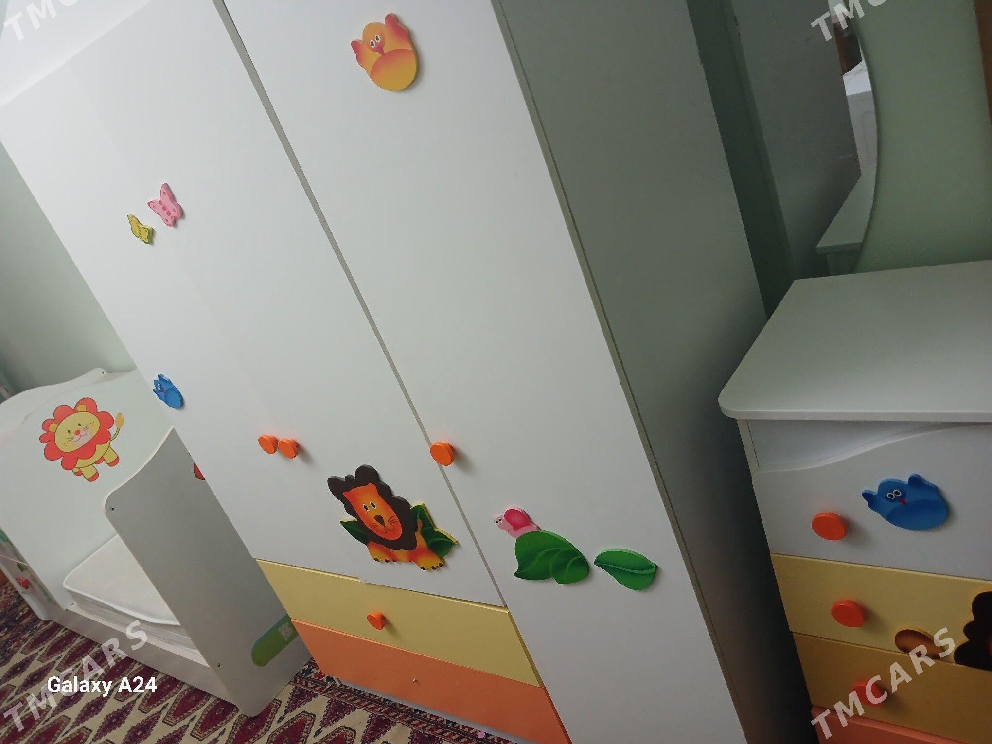 чага кроват шкаф гарнатур - Ak bugdaý etraby - img 2