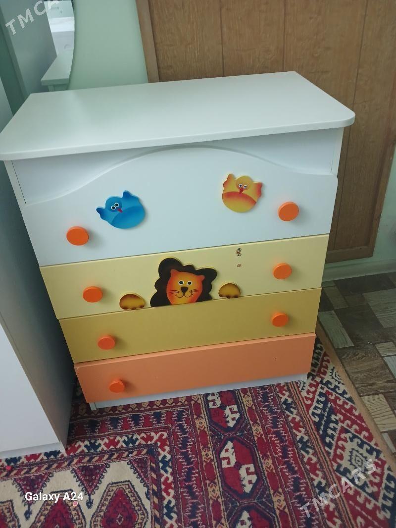 чага кроват шкаф гарнатур - Ak bugdaý etraby - img 6