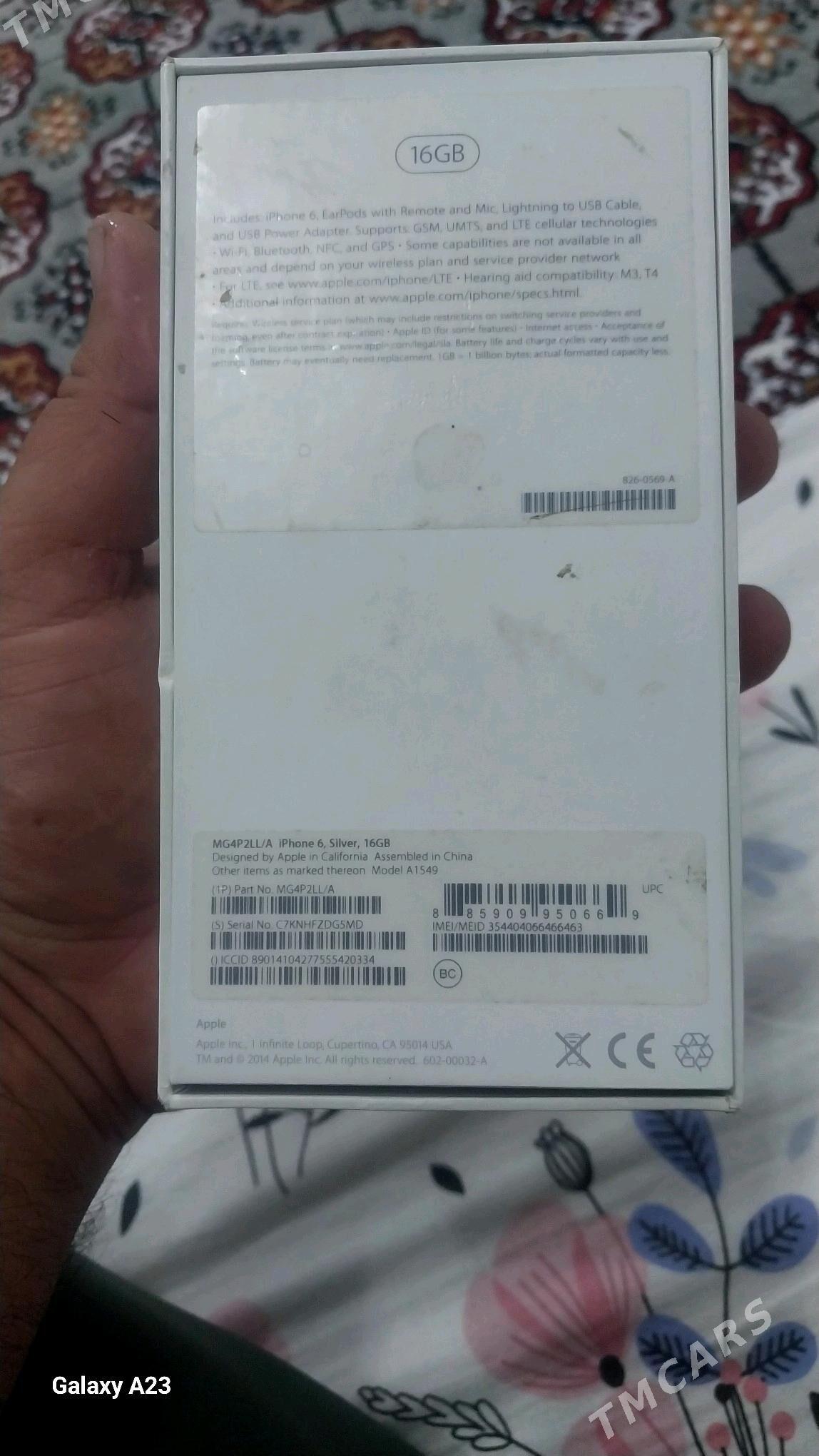 iphon 6 - Гёкдепе - img 4