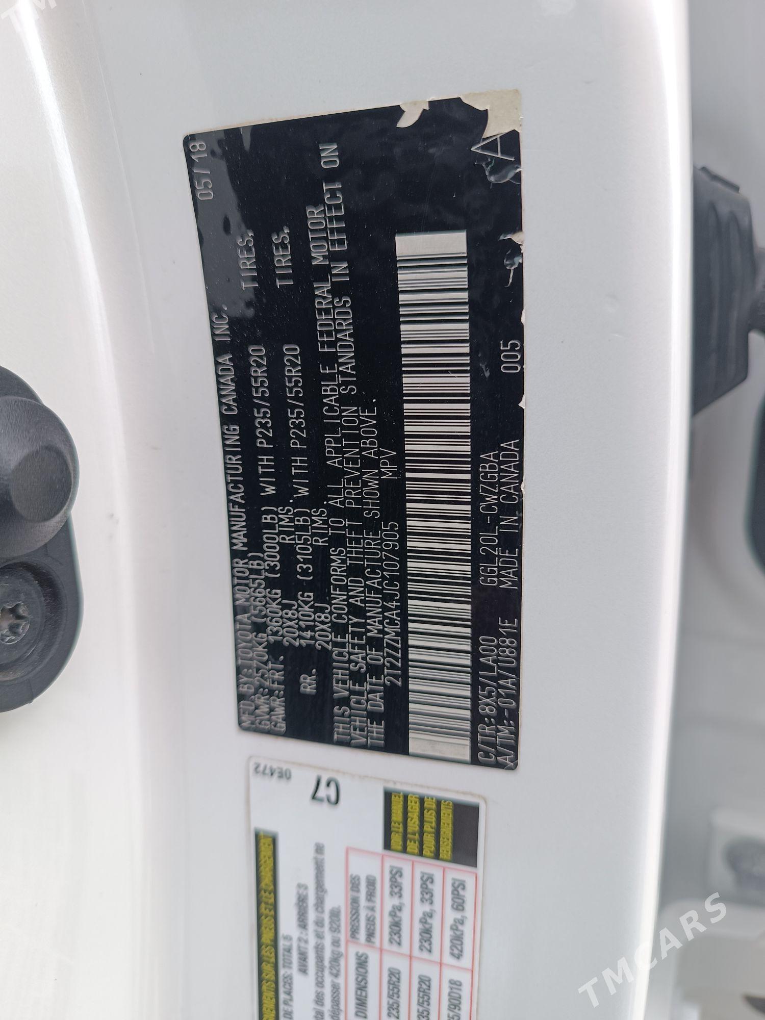 Lexus RX 350 2018 - 720 000 TMT - Байрамали - img 5