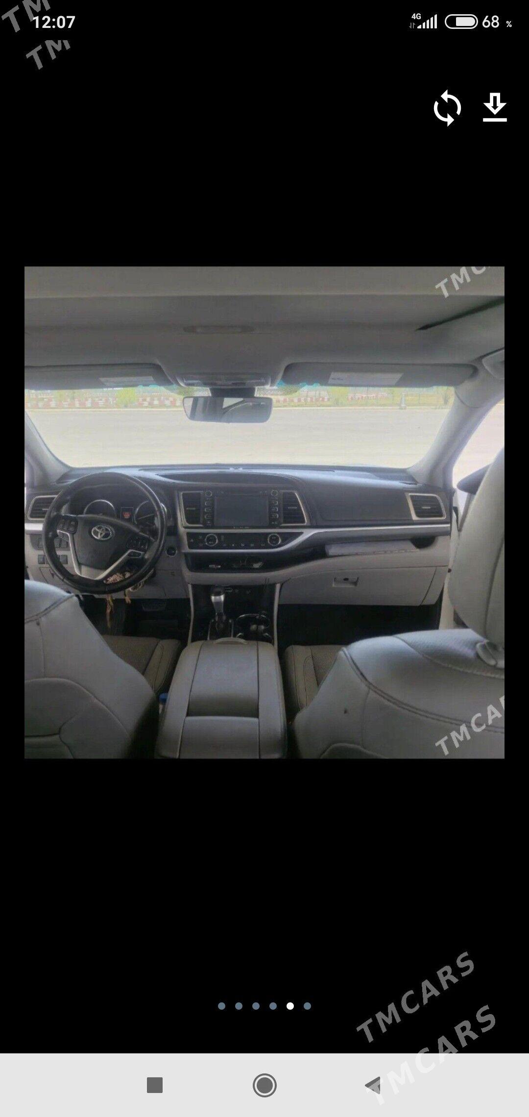 Toyota Highlander 2019 - 420 000 TMT - Ашхабад - img 5