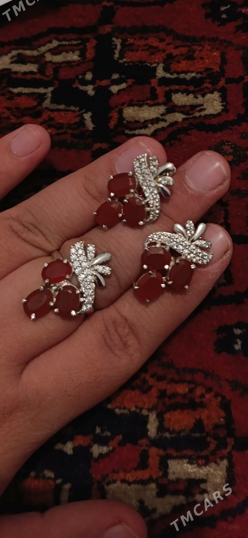 серебро комплект -kumuş - Aşgabat - img 3