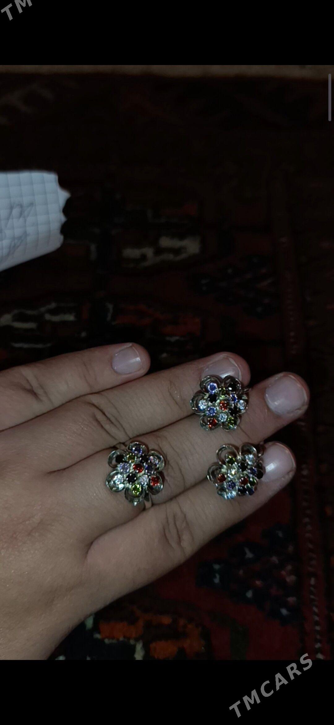 серебро комплект -kumuş - Aşgabat - img 1