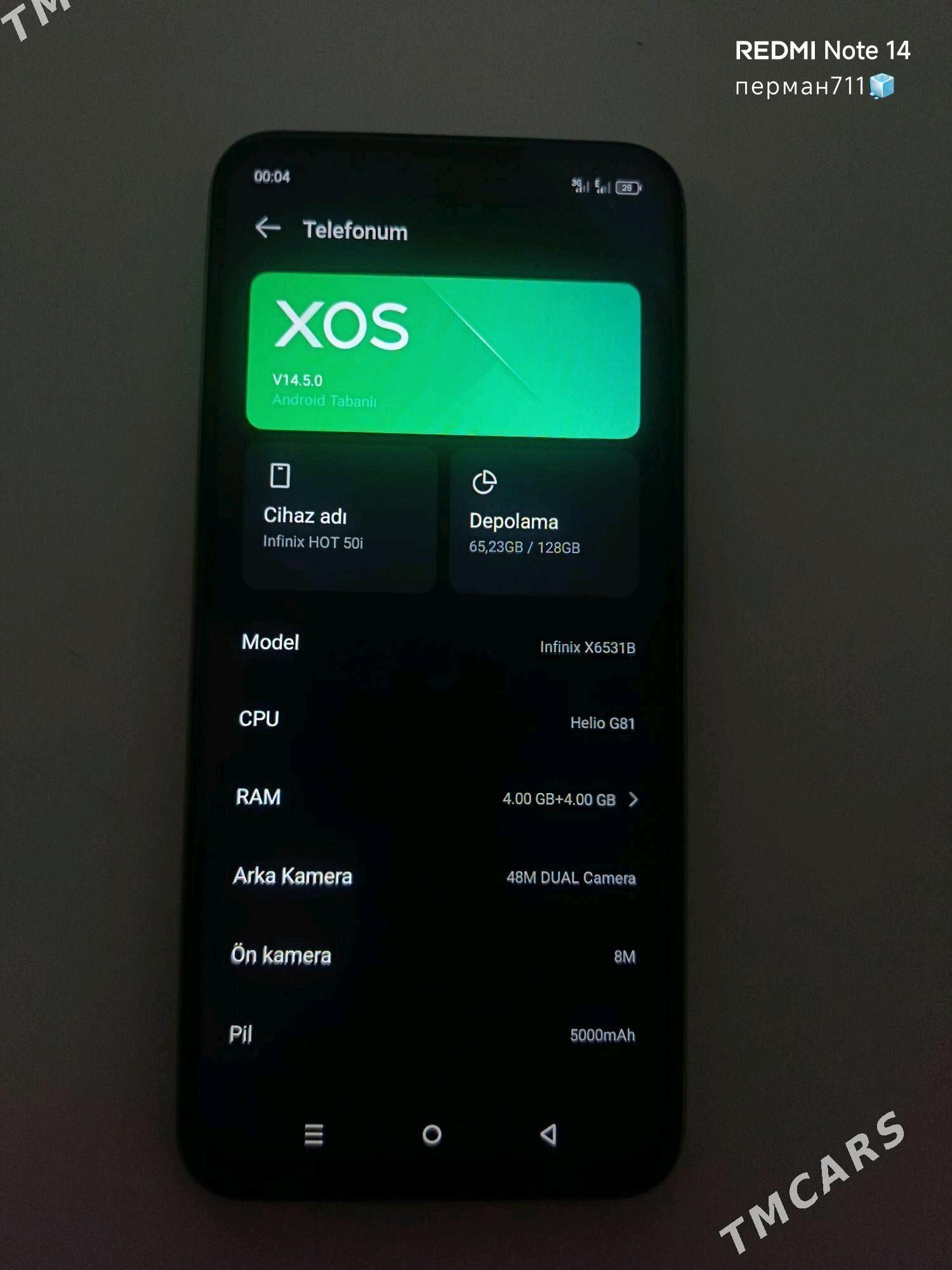 infinix hot 50 i - Gurbansoltan Eje - img 3