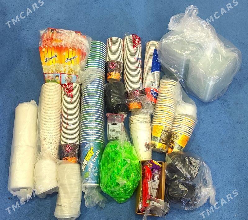 стаканчики крышки ланч бокс - Ашхабад - img 1