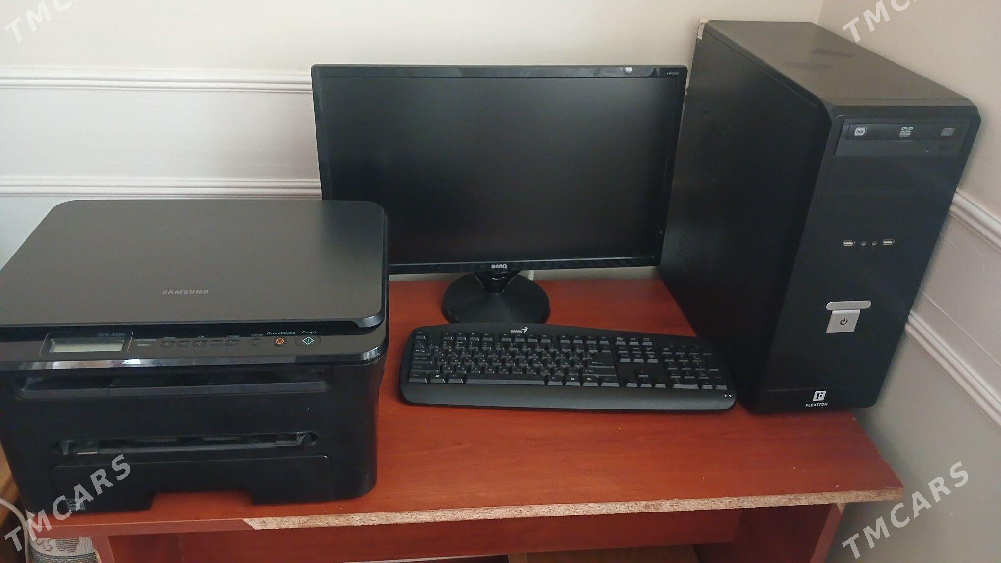 Kompiyuter bilen printer - Ашхабад - img 1