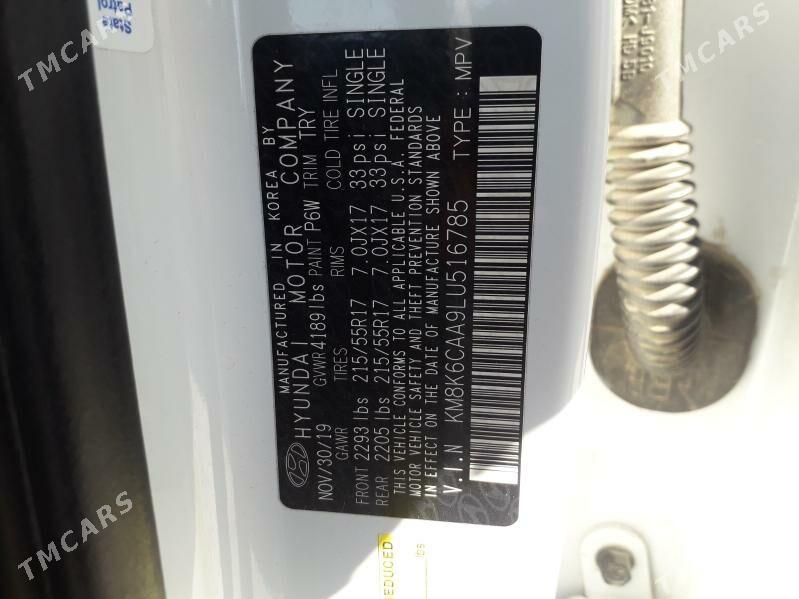 Hyundai Kona 2020 - 230 000 TMT - Ашхабад - img 5