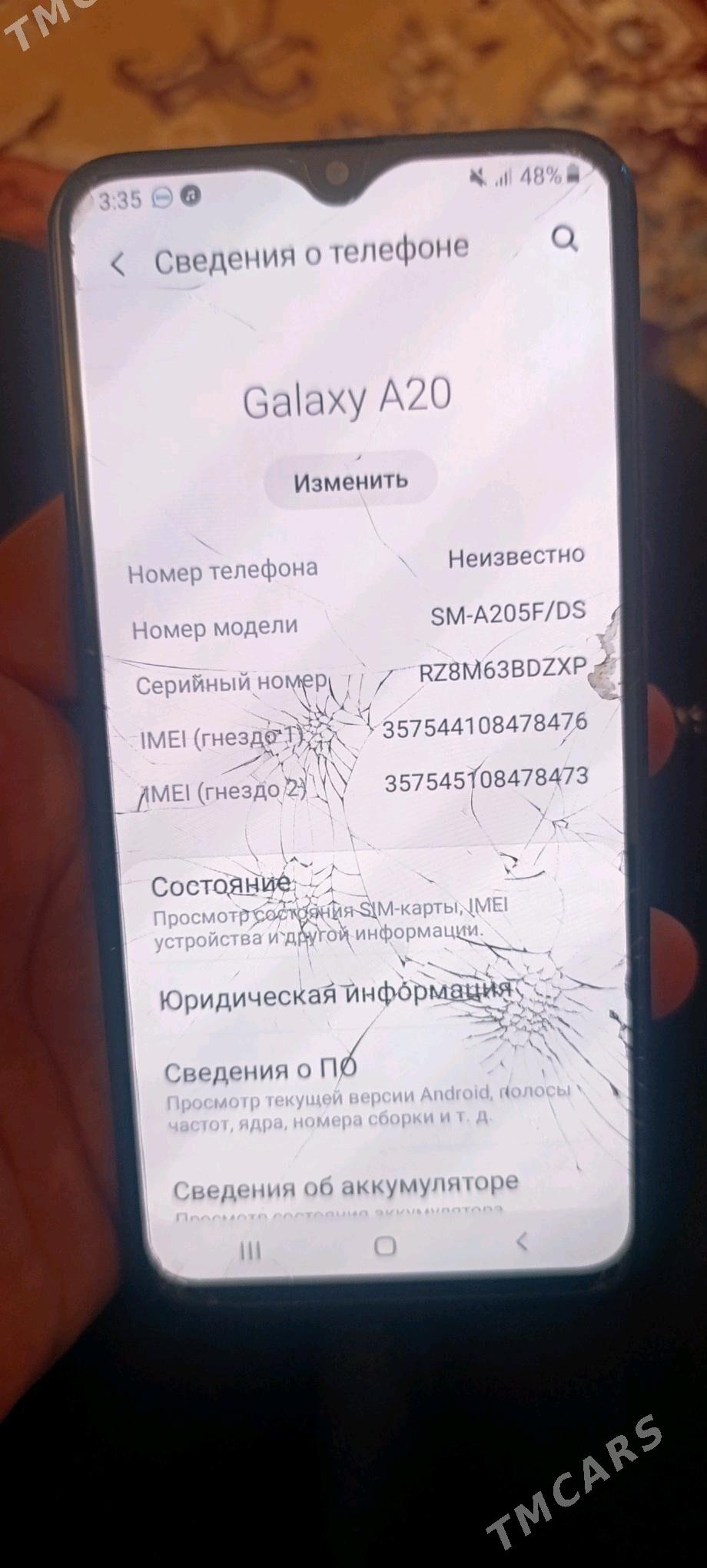 SAMSUNG GALAXY A20 - Туркменгала - img 5