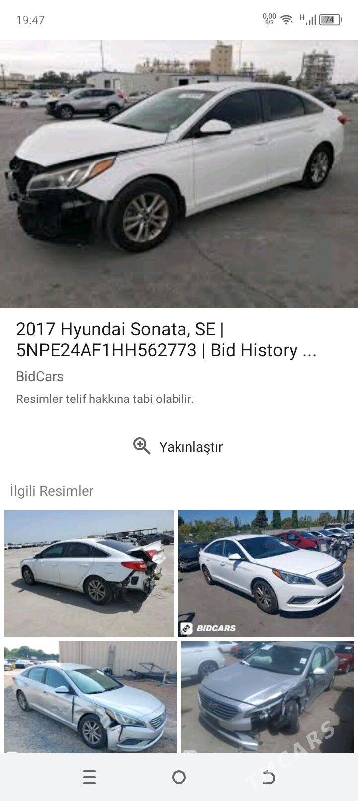 Hyundai Sonata 2016 - 180 000 TMT - Daşoguz - img 8