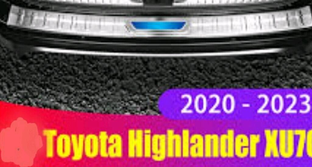 Highlander 20-23 bamper nikel 250 TMT - Ашхабад - img 1