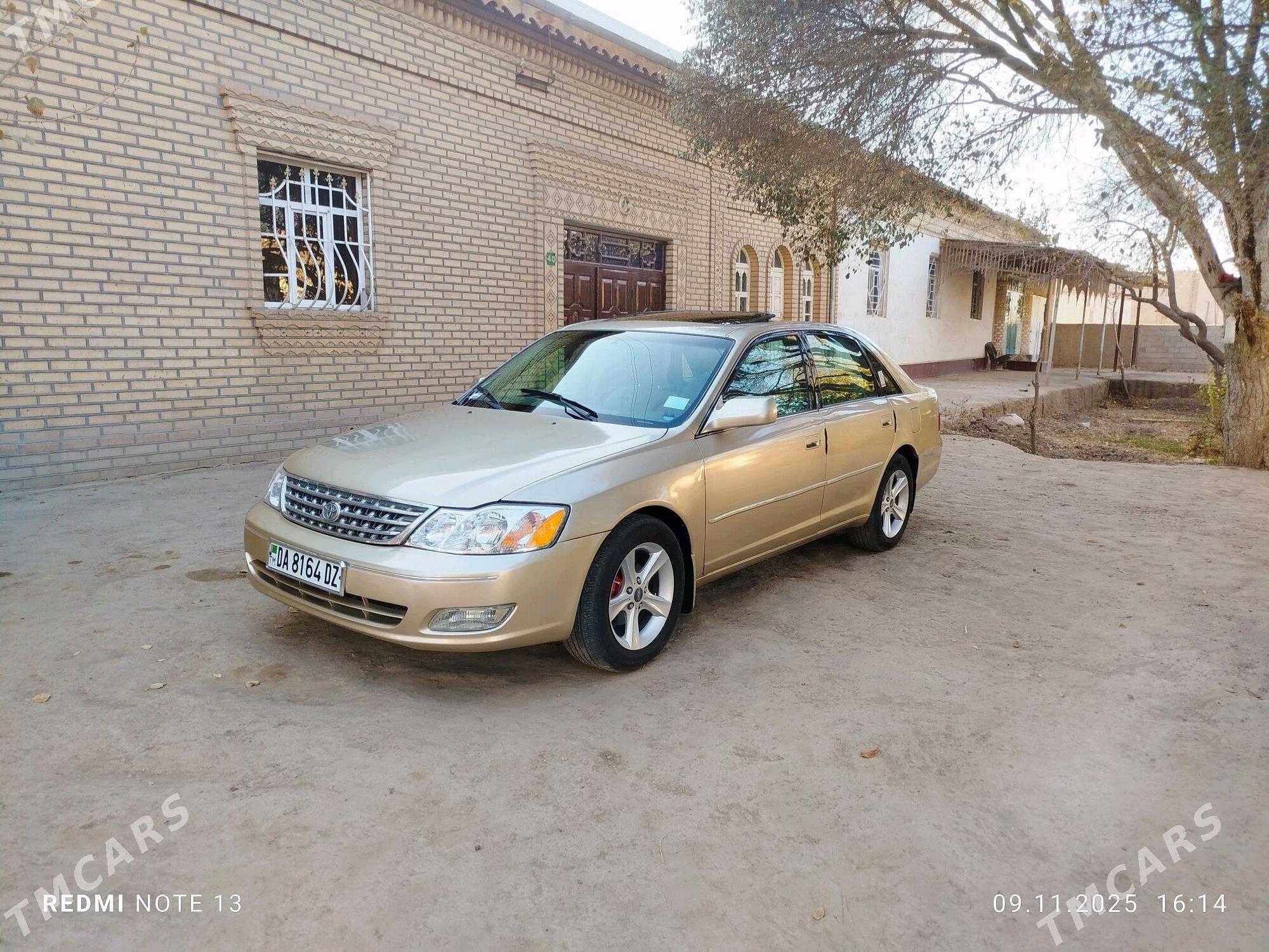 Toyota Avalon 2003 - 220 000 TMT - Гурбансолтан Едже - img 2