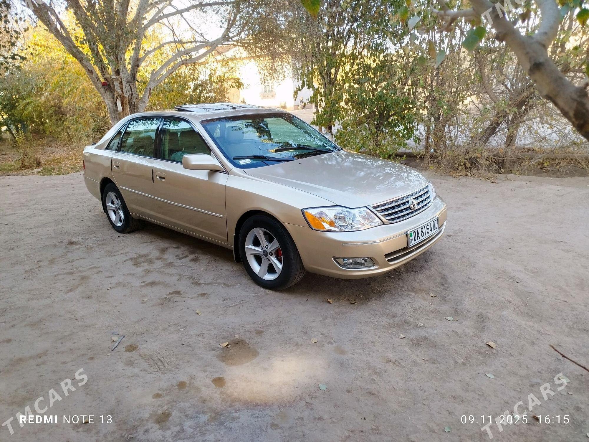 Toyota Avalon 2003 - 220 000 TMT - Гурбансолтан Едже - img 4