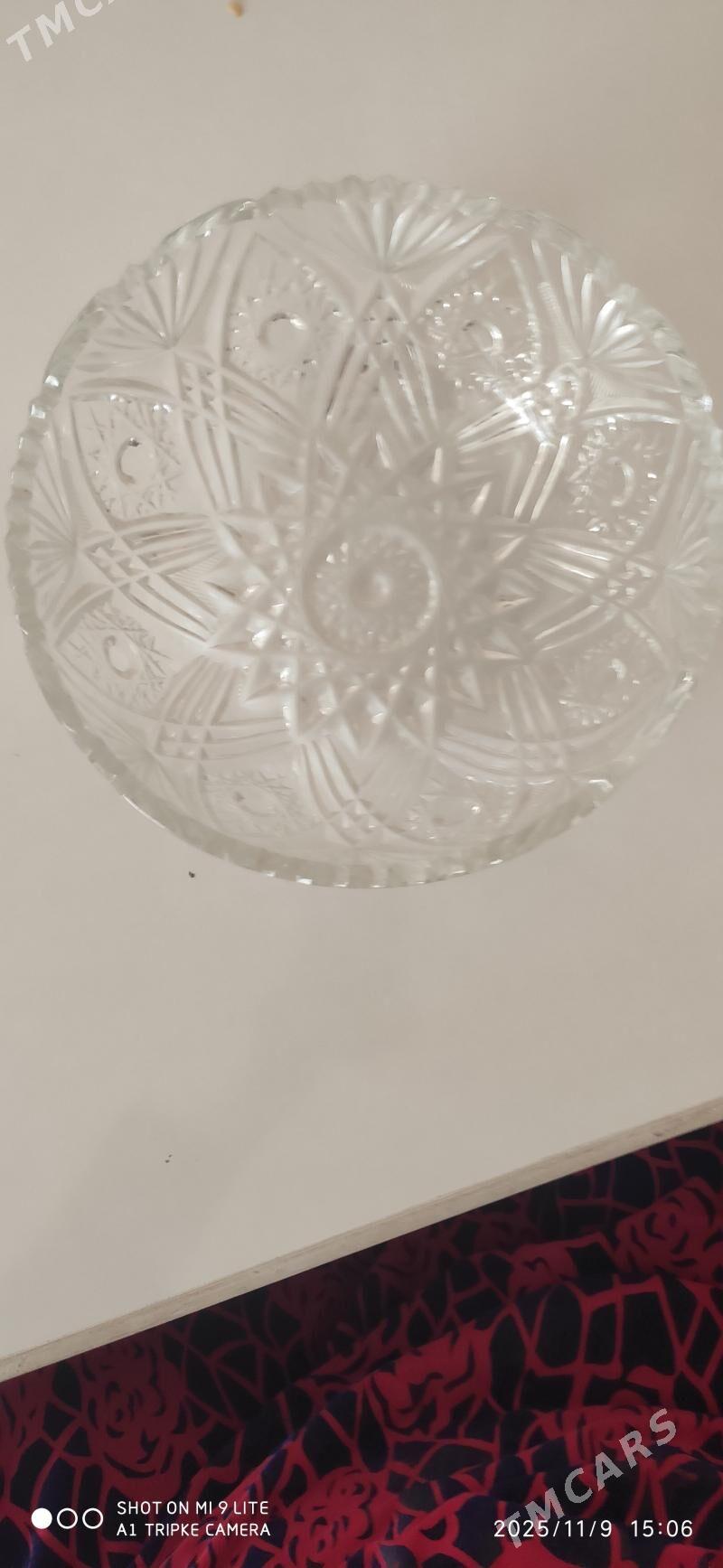 Хрустальный фруктница - Дашогуз - img 2