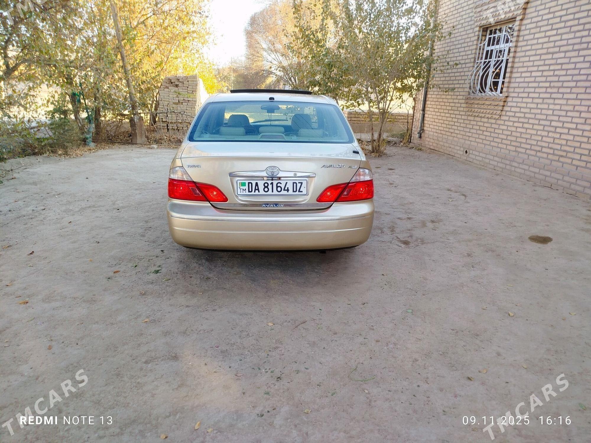 Toyota Avalon 2003 - 220 000 TMT - Гурбансолтан Едже - img 6