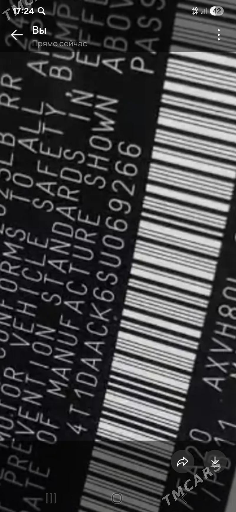 Toyota Camry 2025 - 480 000 TMT - Mary - img 7