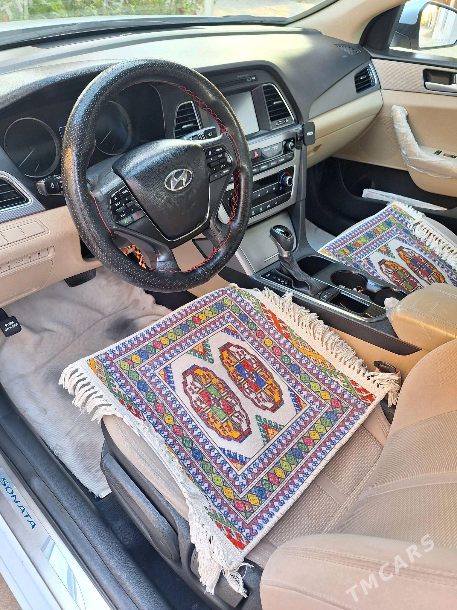 Hyundai Sonata 2016 - 170 000 TMT - Ак-Бугдайский этрап - img 4