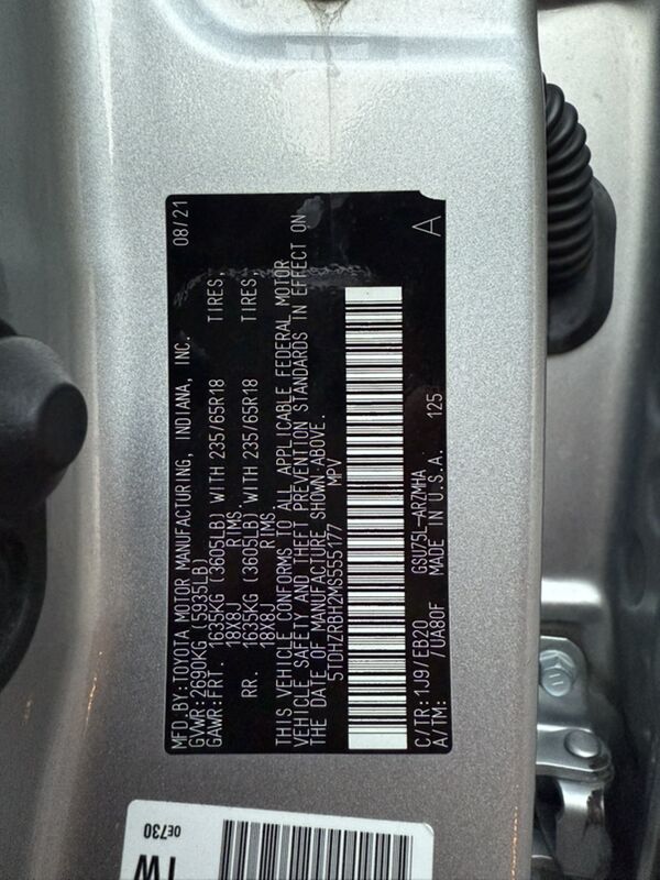 Toyota Highlander 2021 - 550 000 TMT - Мары - img 10