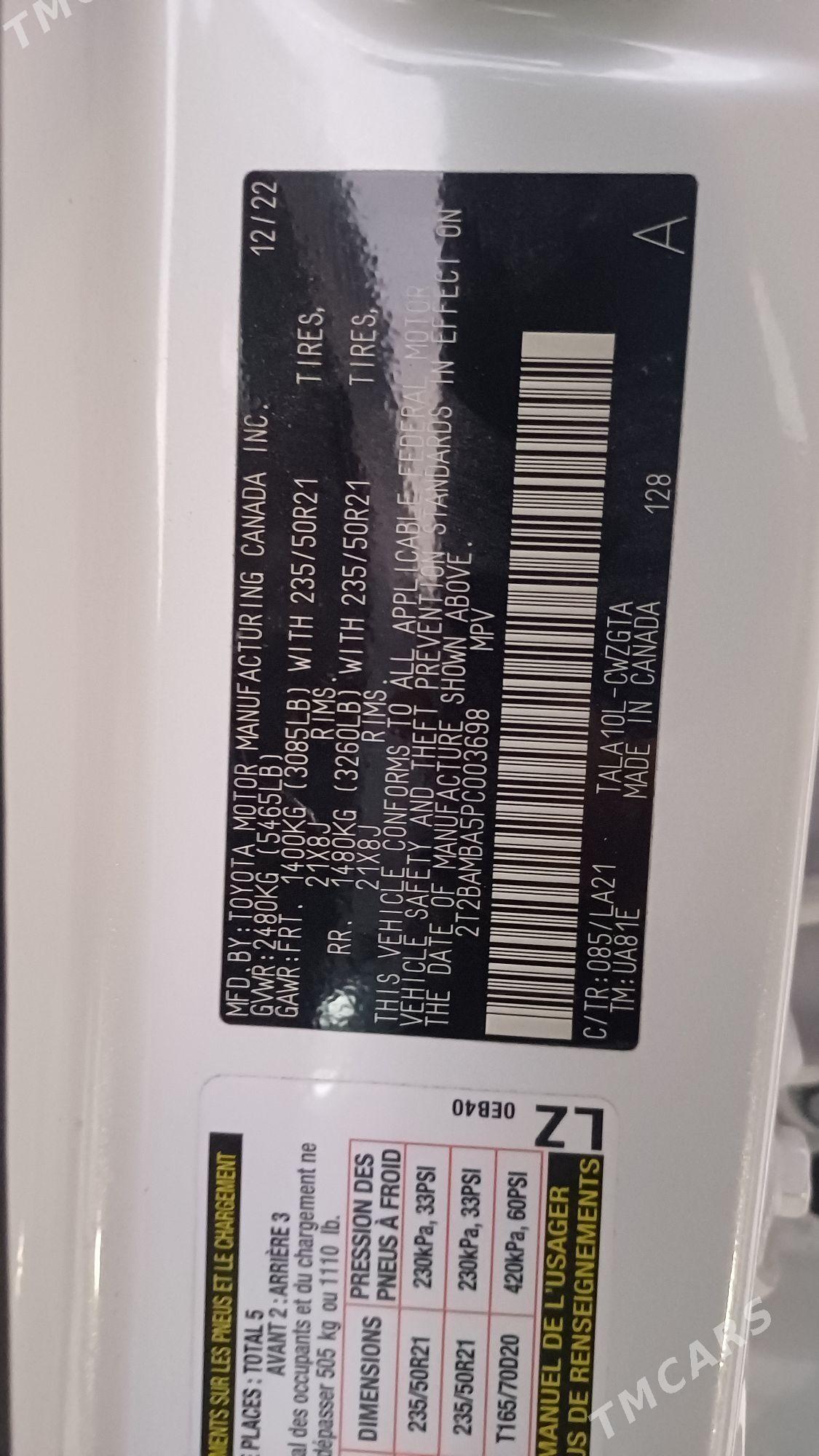 Lexus RX 350 2023 - 885 000 TMT - Мары - img 6