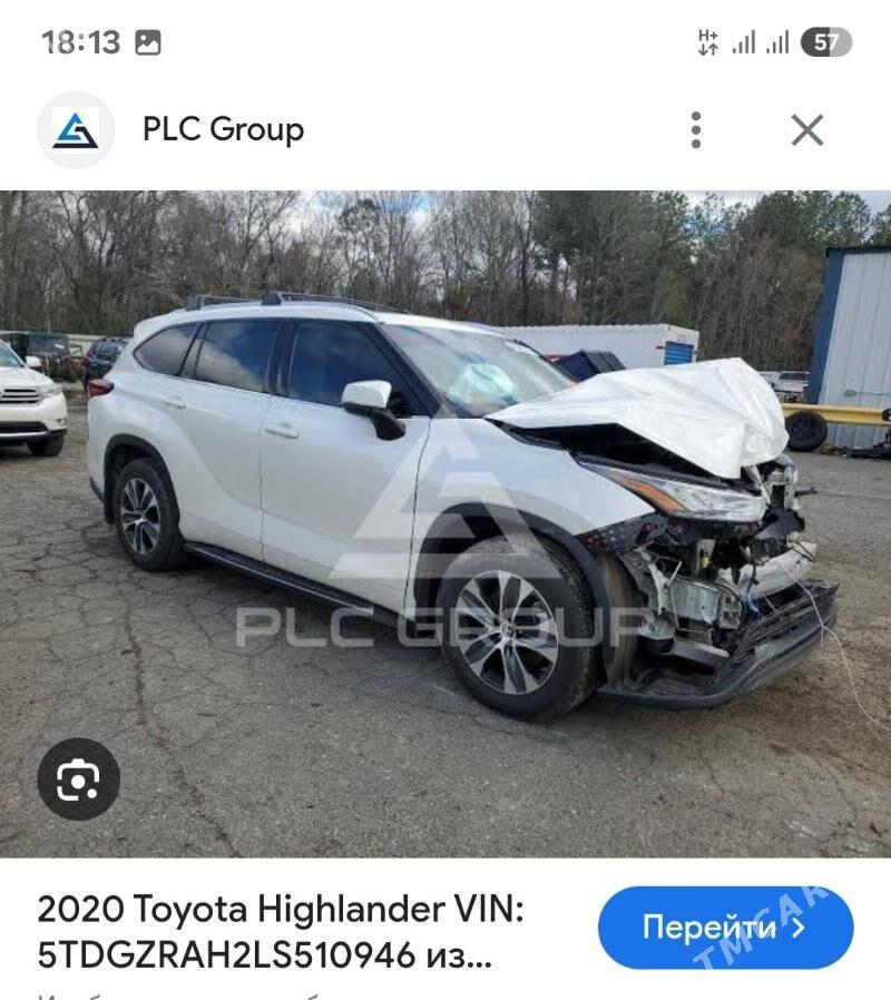 Toyota Highlander 2021 - 550 000 TMT - Дашогуз - img 9