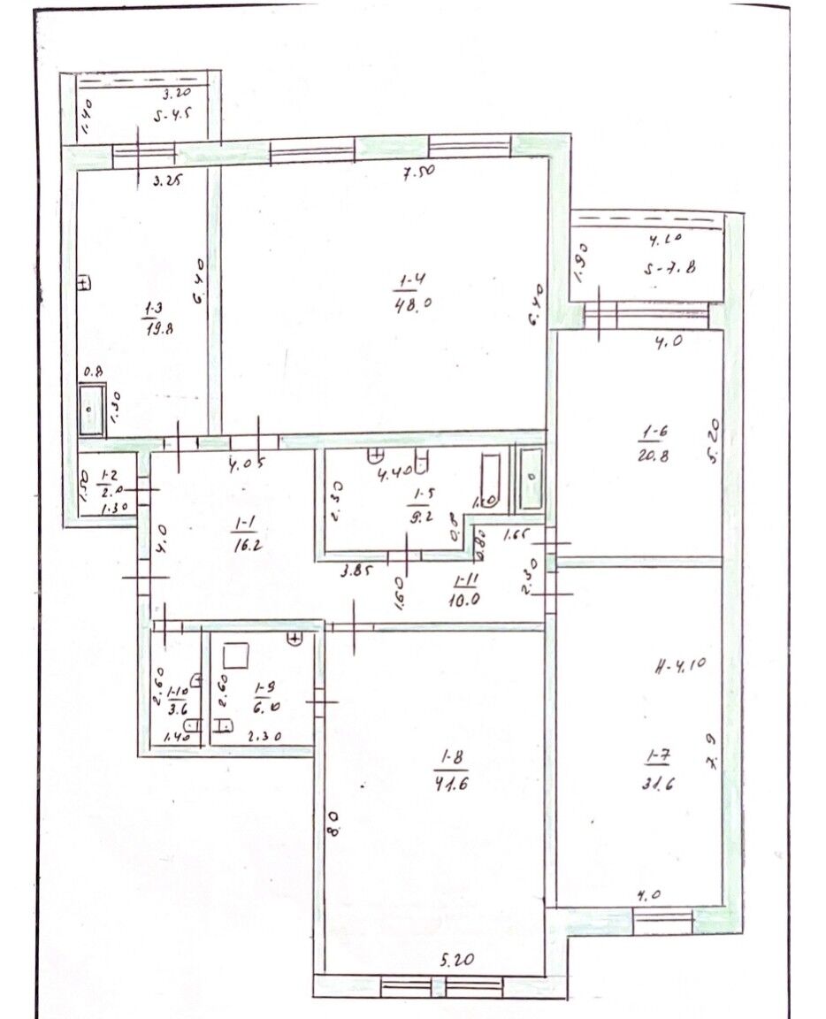   ЭЛИТКА 4 КОМ 220 М² - Aşgabat - img 7
