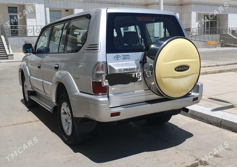 Toyota Land Cruiser Prado 2002 - 210 000 TMT - ул. Чехова -  Элитки (А.Ниязов шаёлы) - img 4