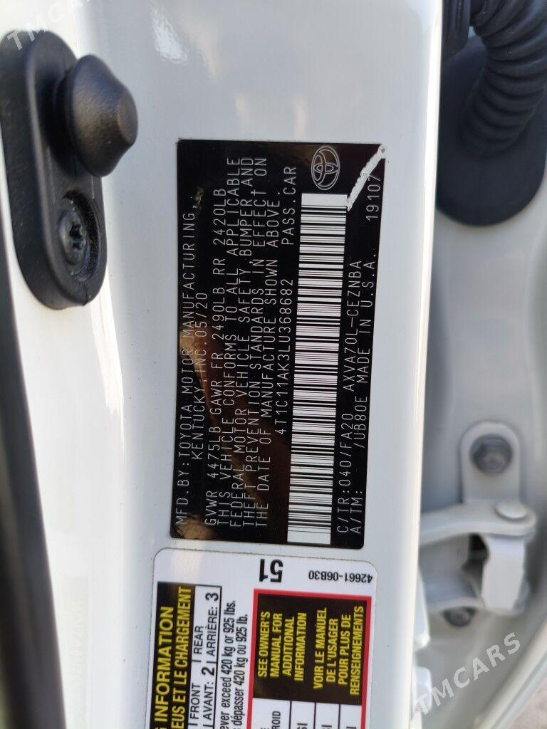 Toyota Camry 2020 - 335 000 TMT - "Алтын Асыр" Гундогар базары ( Толкучка) - img 6