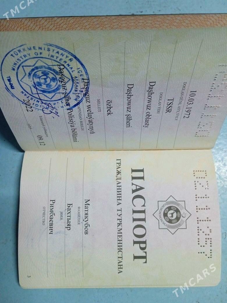 pasport tapyldy - Daşoguz - img 2