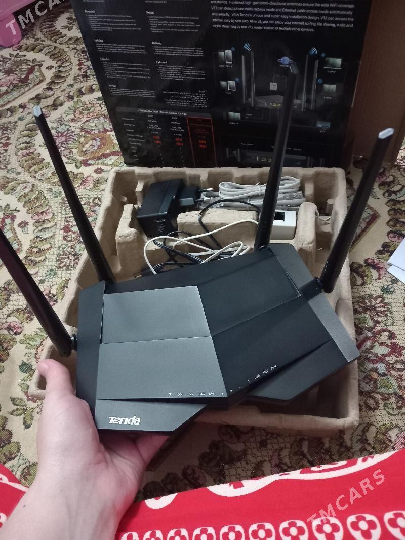 Router Tenda wayfay roltor - Büzmeýin - img 3