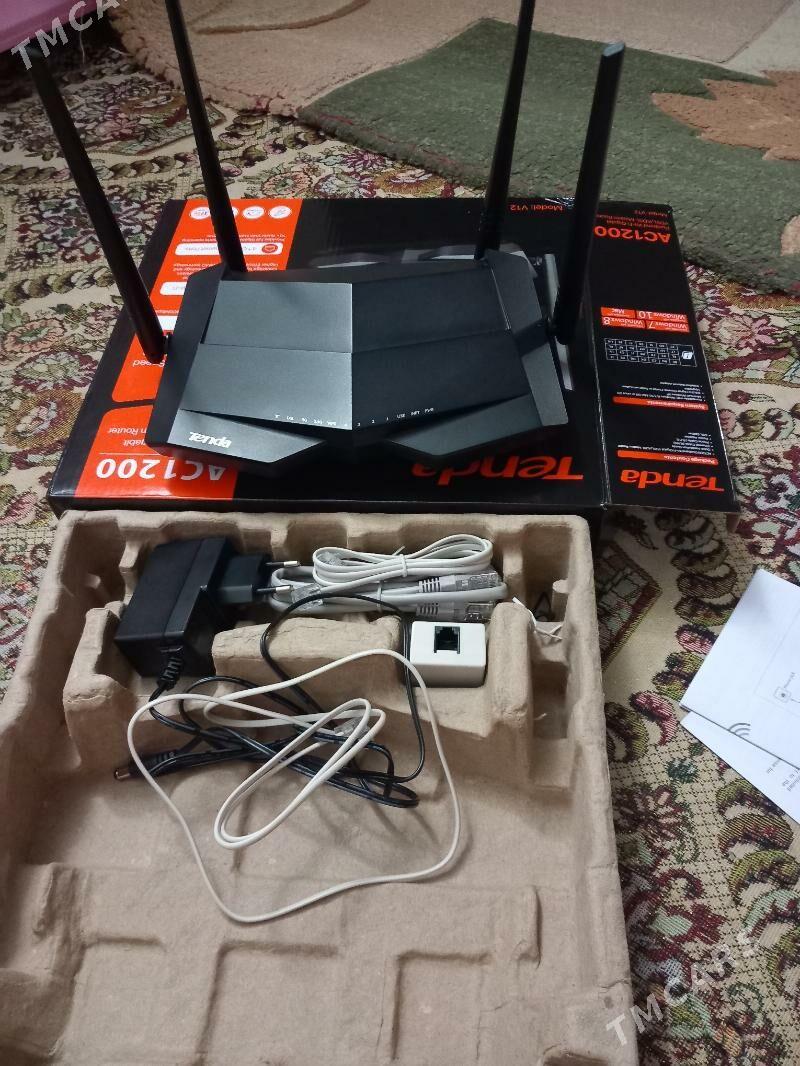 Router Tenda wayfay roltor - Büzmeýin - img 4