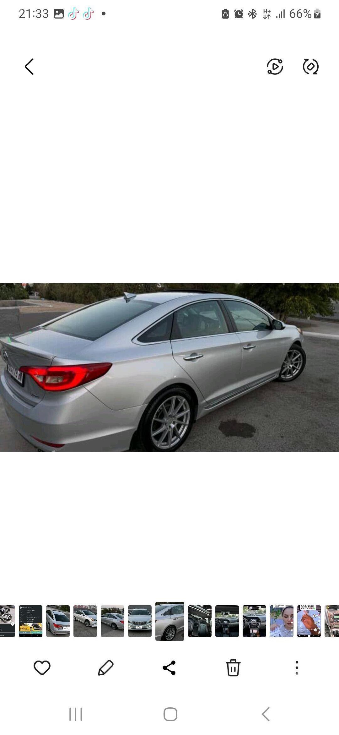 Hyundai Sonata 2017 - 200 000 TMT - Туркменбаши - img 5