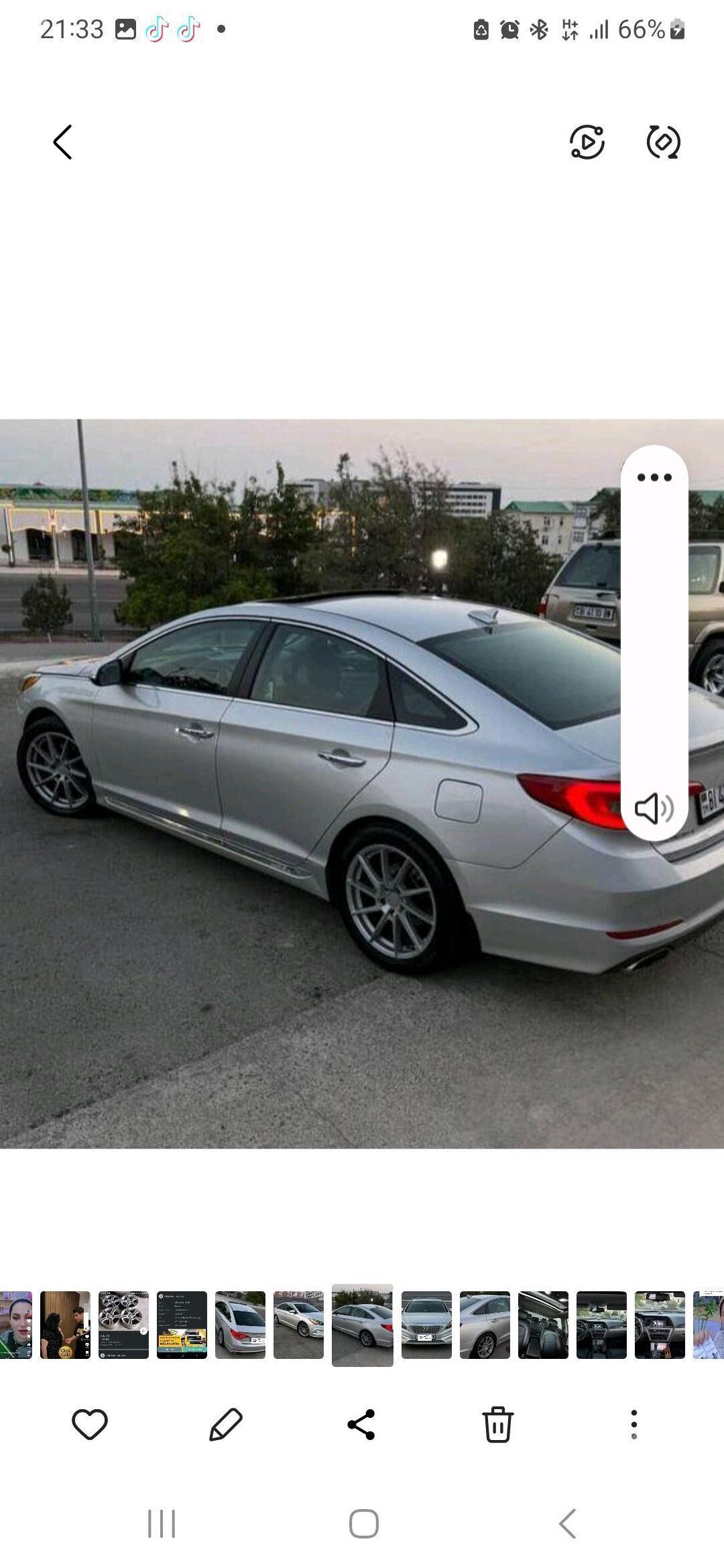 Hyundai Sonata 2017 - 200 000 TMT - Туркменбаши - img 4