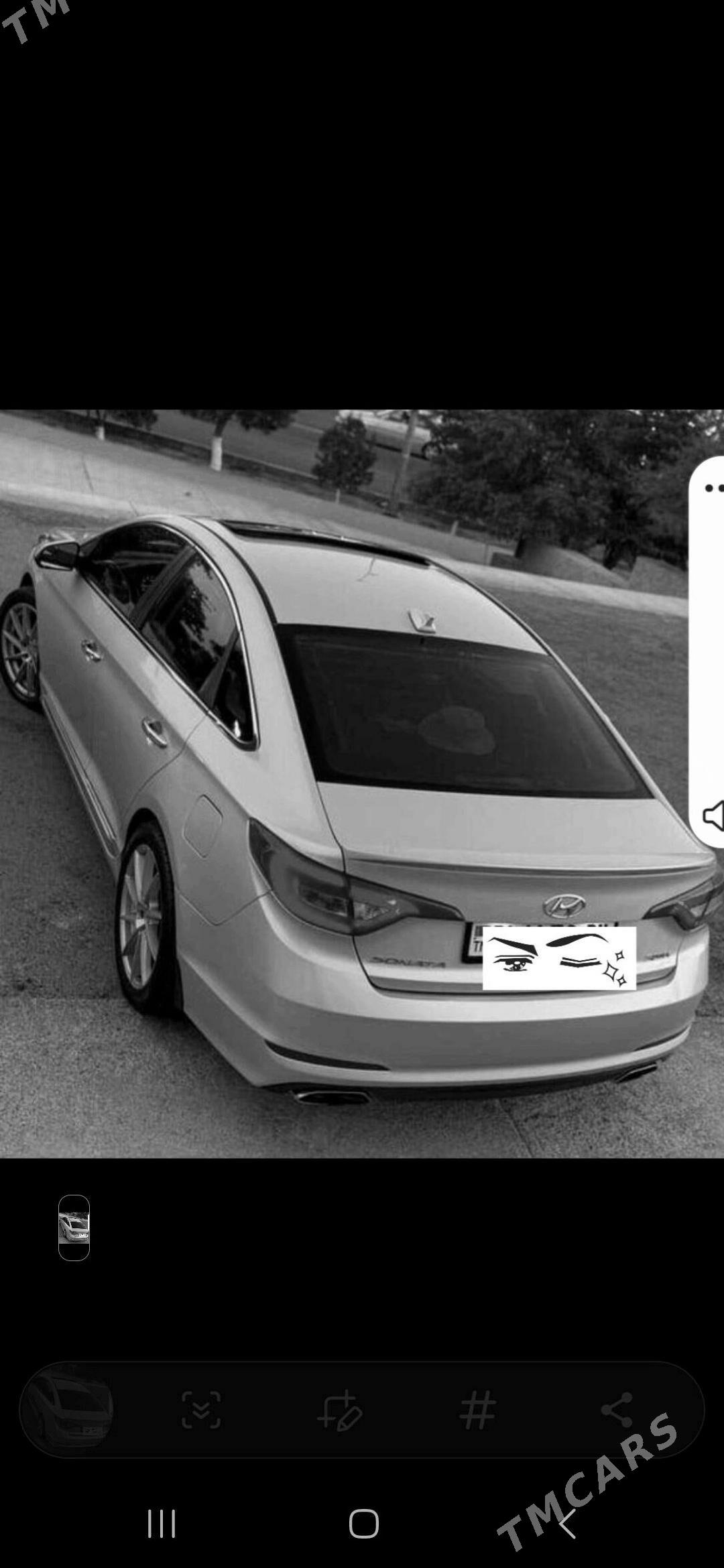 Hyundai Sonata 2017 - 200 000 TMT - Туркменбаши - img 3