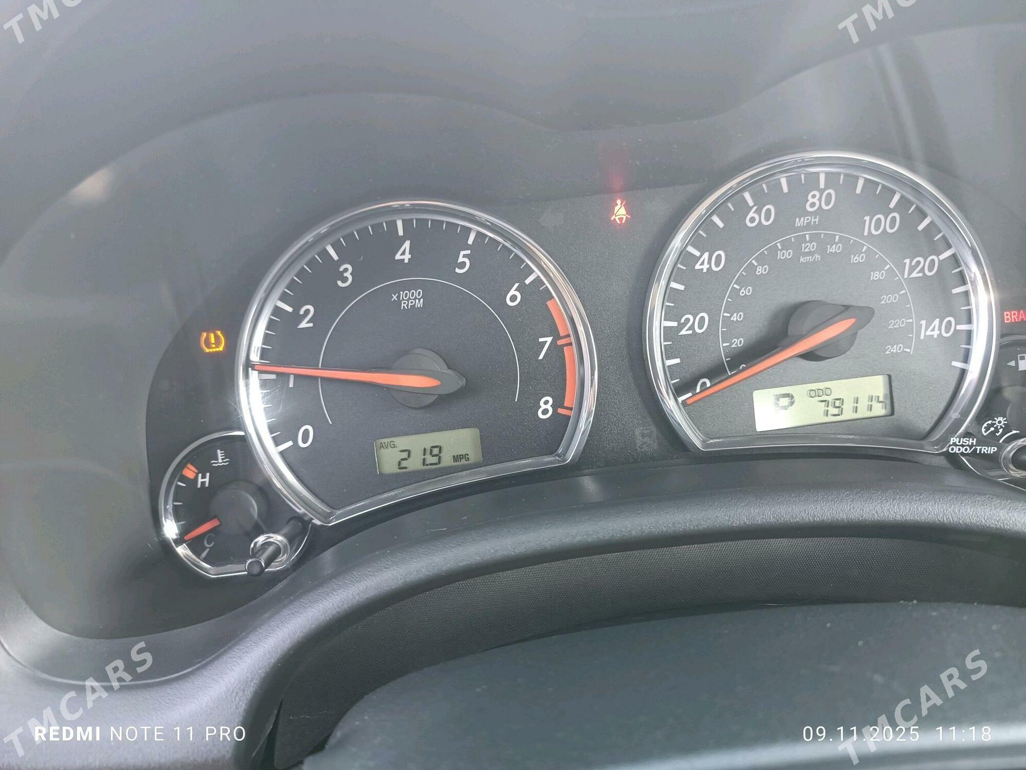 Toyota Corolla 2012 - 200 000 TMT - Туркменабат - img 6